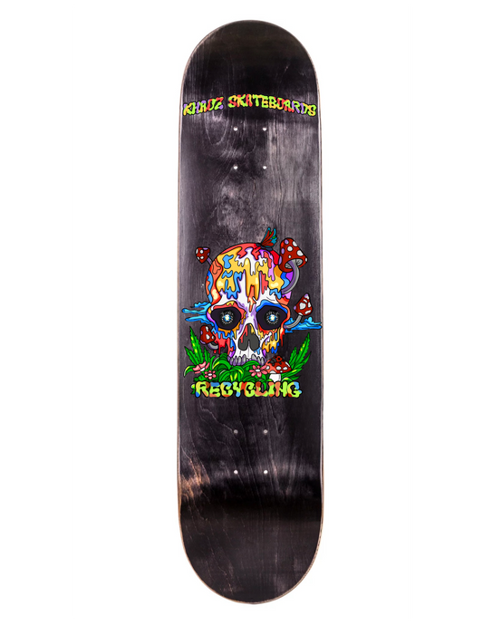 Khaoz skateboards “Recycling” deck