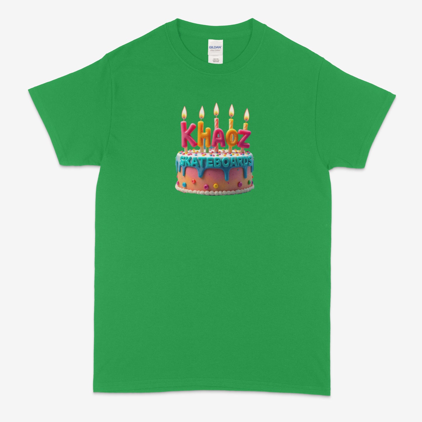 Khaoz Skateboards "Celebration" tee!