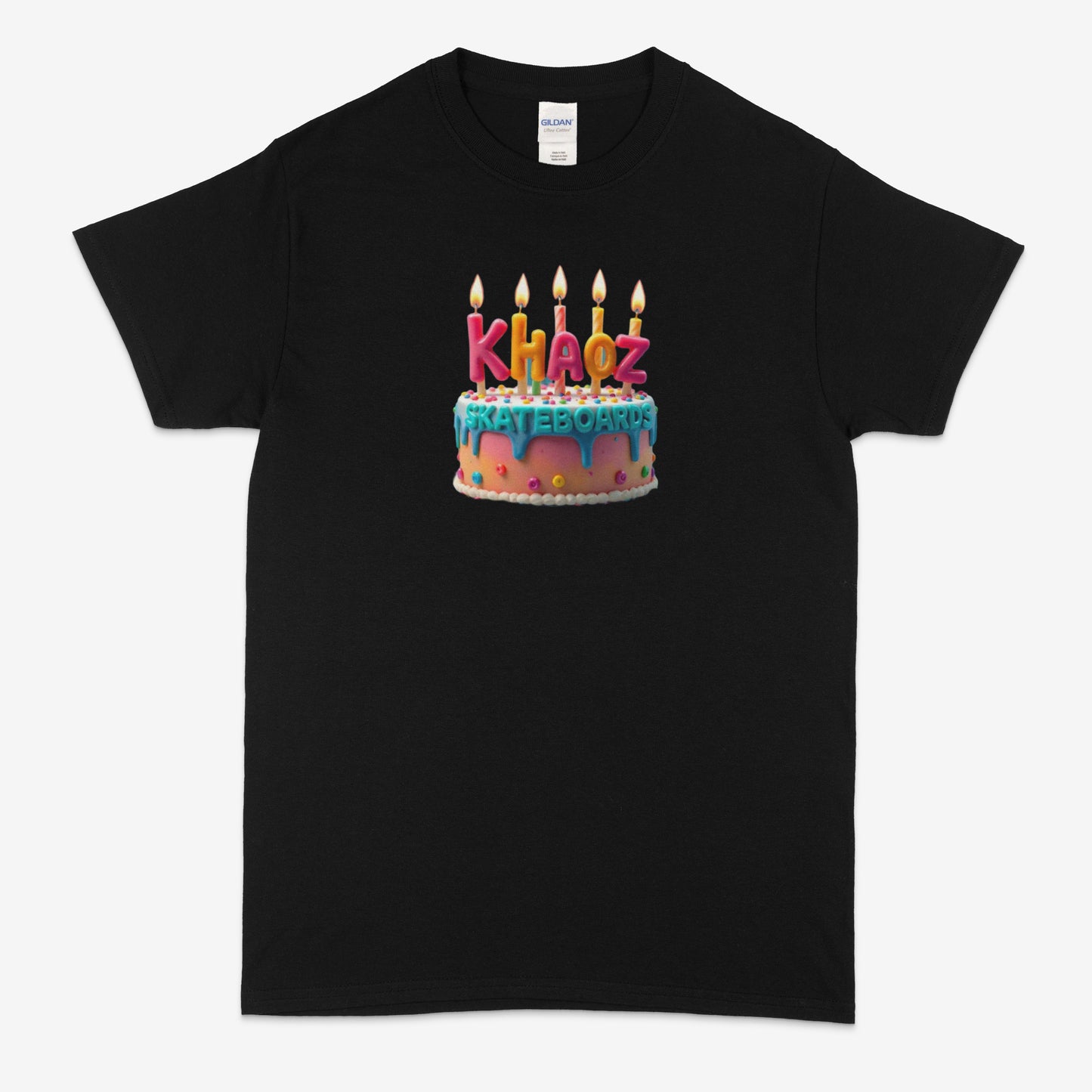 Khaoz Skateboards "Celebration" tee!