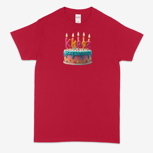 Khaoz Skateboards "Celebration" tee!