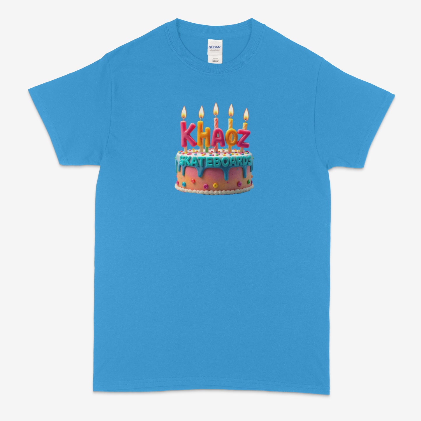 Khaoz Skateboards "Celebration" tee!