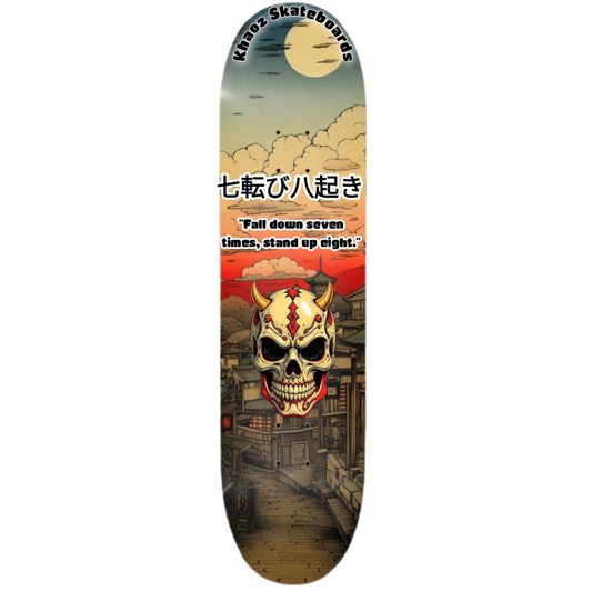Khaoz skateboards "old wisdom" deck