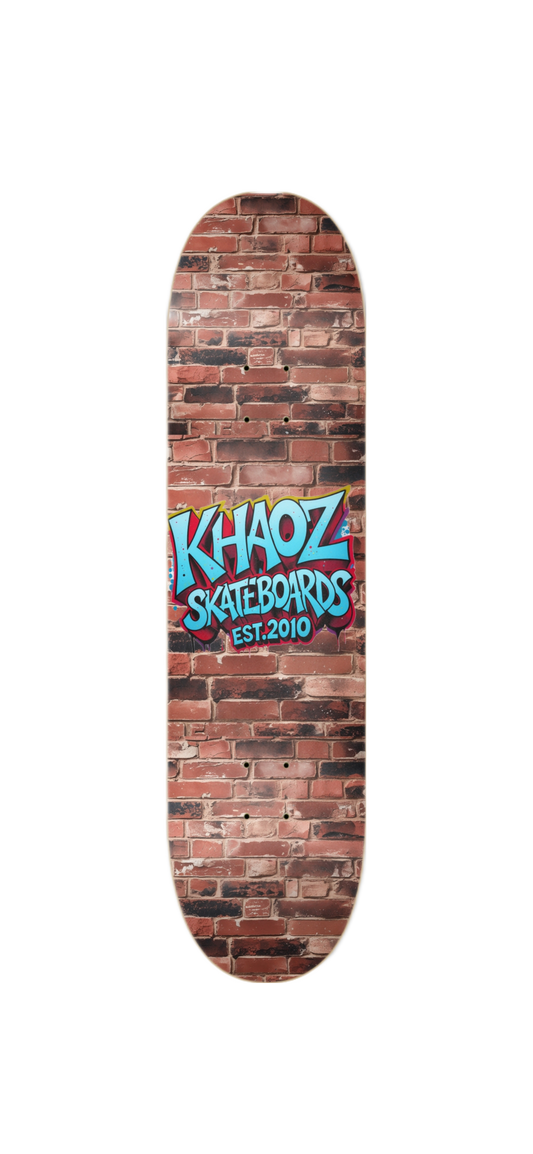 Khaoz skateboards "Graffiti wall v.1"