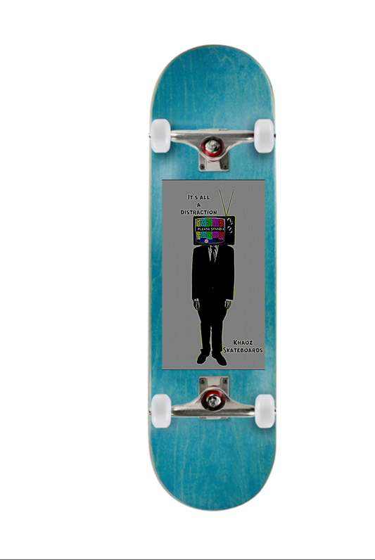 Khaoz Skateboards "Tv man" complete